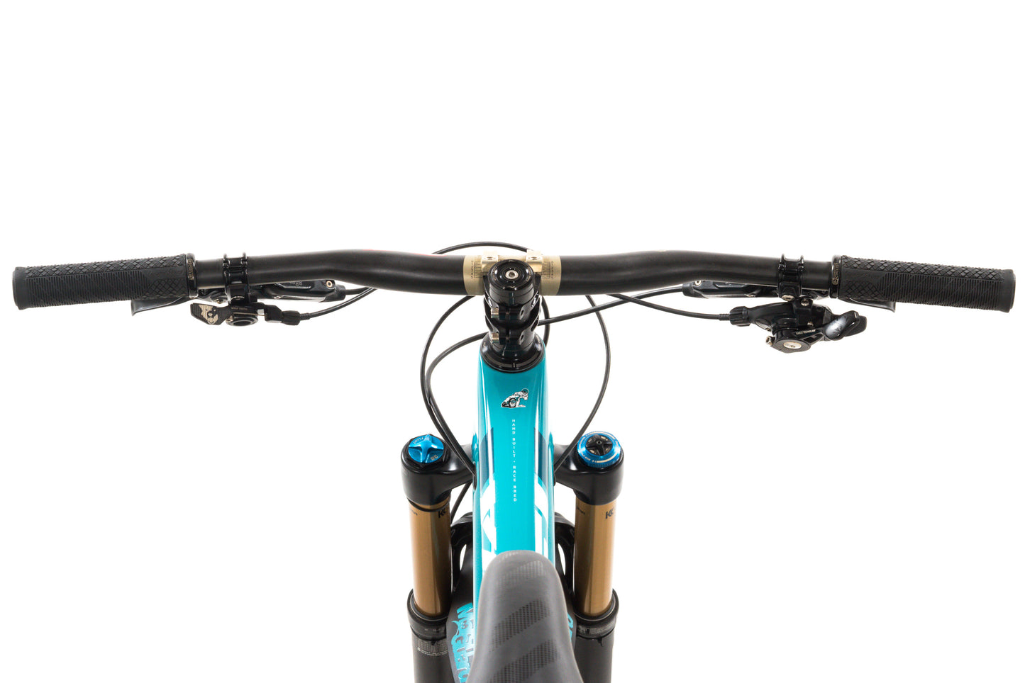 USED 2018 Yeti SB 5.5 Turq Carbon X-Large Full Suspension MTB SRAM X0 Eagle 1x12 Speed