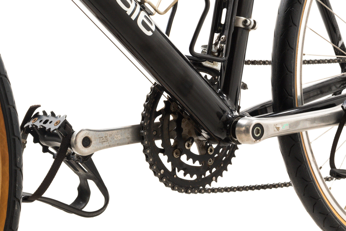 USED Vintage 1993 Cannondale M500 18" (Med) Rigid Aluminum Mountain Bike 26" Black AS IS