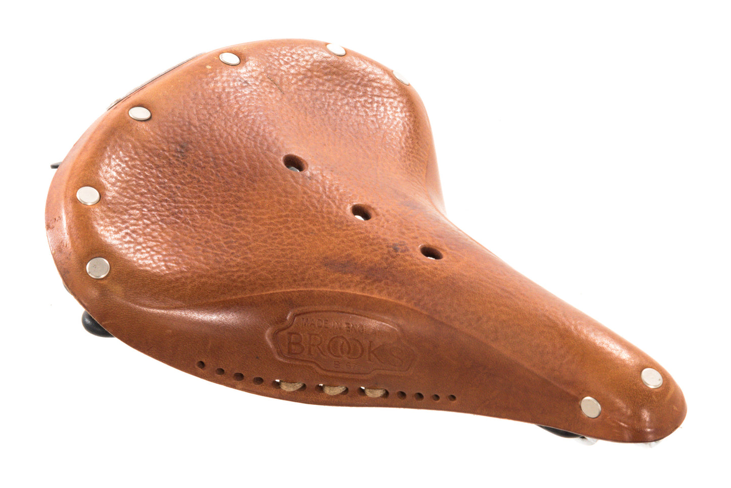USED Brooks England B67 Sprung Leather City Touring Saddle Honey