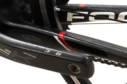 USED 2016 Focus Izalco Max Small Carbon Road Bike Shimano Dura-Ace 2x11 speed Black 15lbs