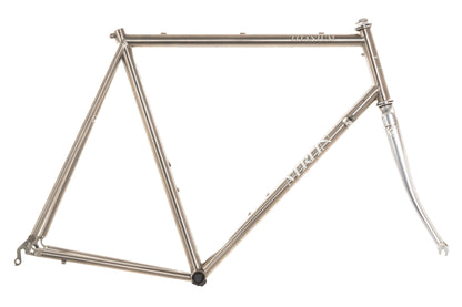 USED Vintage 1990's Merlin 3-2.5 Titanium 61cm Road Bike Frameset