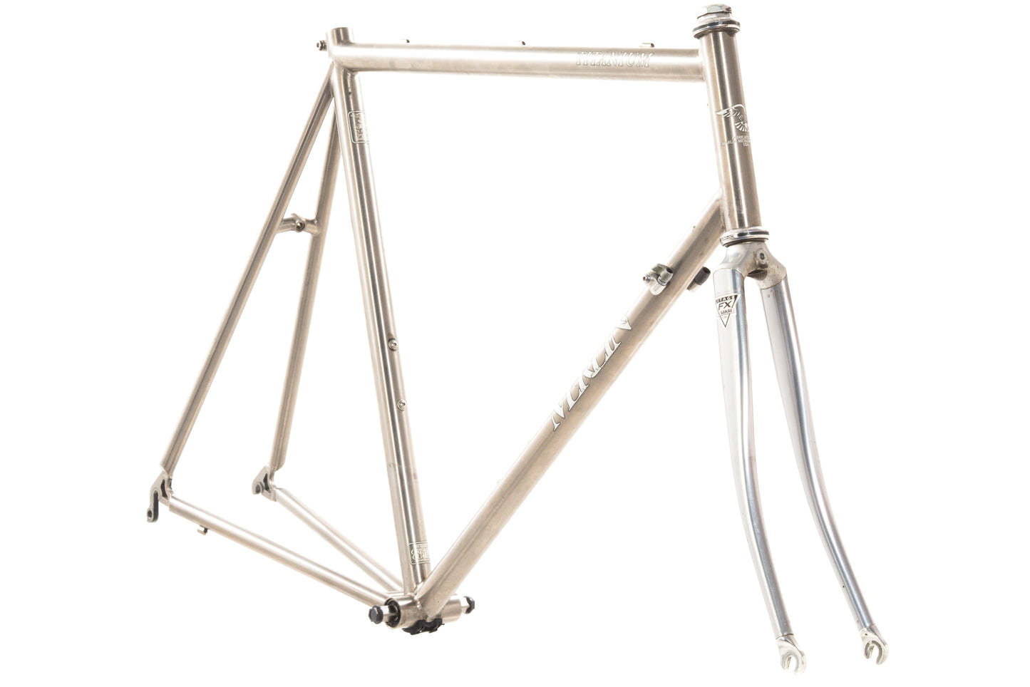 USED Vintage 1990's Merlin 3-2.5 Titanium 61cm Road Bike Frameset