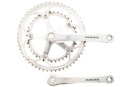 USED Shimano Dura-Ace FC-7402 175mm Square Taper Crankset 53/39T 7400 2x8 Silver