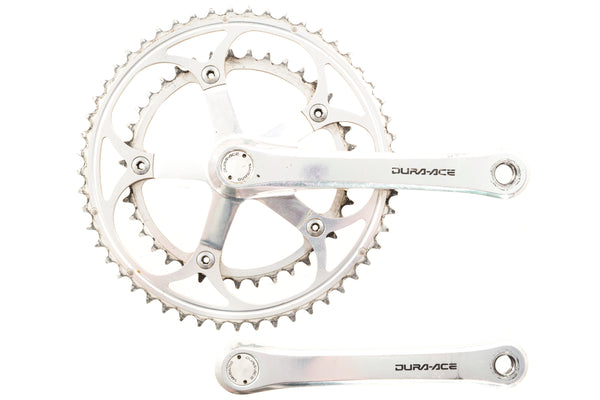 USED Shimano Dura-Ace FC-7402 175mm Square Taper Crankset 53/39T 7400