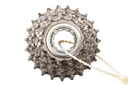 USED Shimano Dura-Ace 7400 2x8 speed Partial Groupset BR-7403, FD/RD-7402, CS-7400 Silver Road