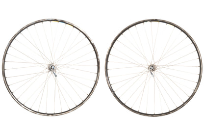 USED Vintage Mavic Open 4 CD 700C Road Wheelset w/ Shimano Dura-Ace 7400/7402 Hubs Silver 36h