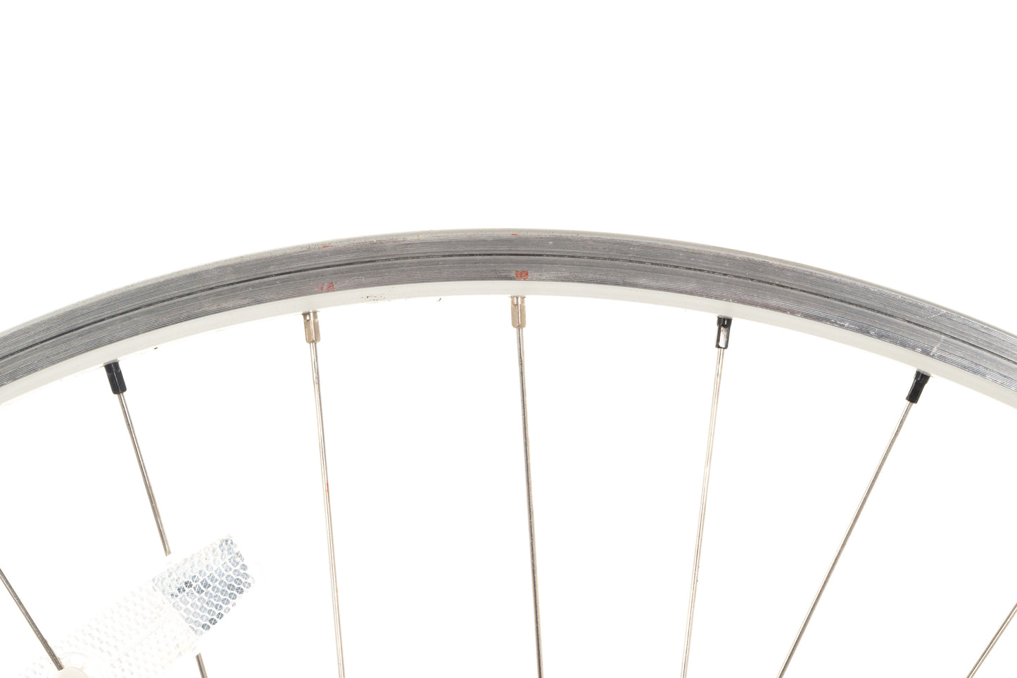 USED Rivendell/Silver 700c/29" Double Wall Alloy Rim Brake Wheelset Quick Release 24mm Internal Width