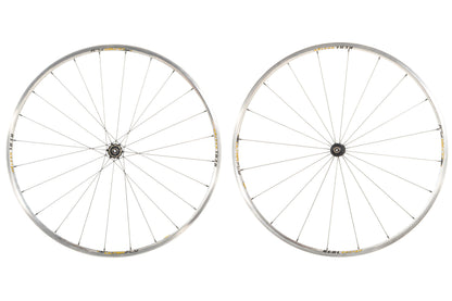 USED Rivendell/Silver 700c/29" Double Wall Alloy Rim Brake Wheelset Quick Release 24mm Internal Width