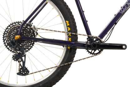USED 2018 Velo Orange Piolet Rigid Large Steel Mountain Bike SRAM GX Eagle 27.5"+ Purple