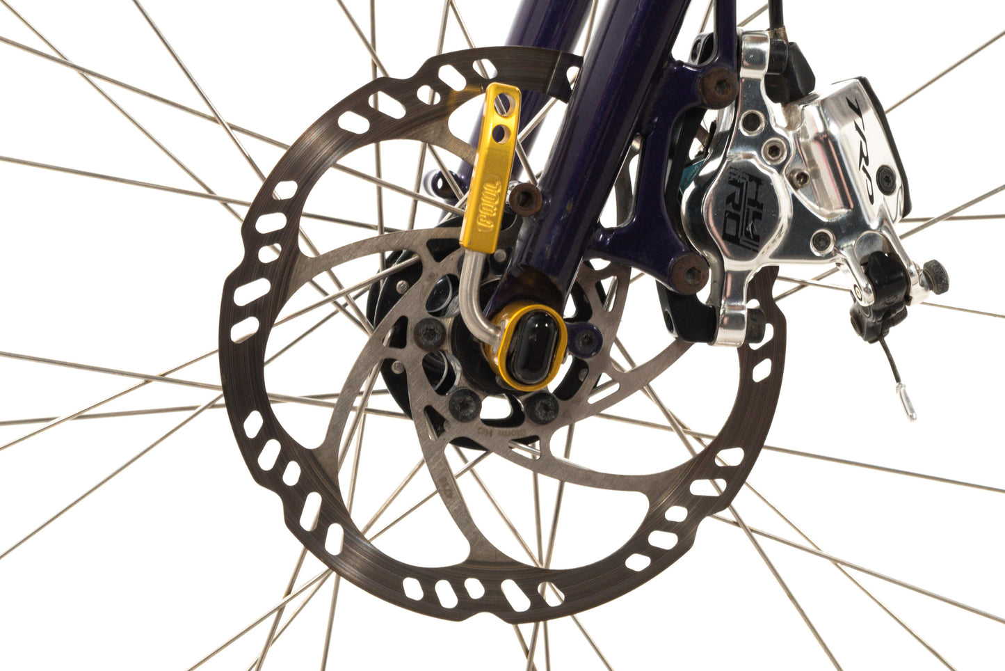 USED 2018 Velo Orange Piolet Rigid Large Steel Mountain Bike SRAM GX Eagle 27.5"+ Purple