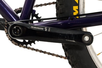 USED 2018 Velo Orange Piolet Rigid Large Steel Mountain Bike SRAM GX Eagle 27.5"+ Purple