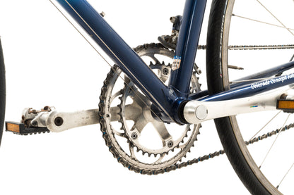 USED Vintage 1995 CSI Steel 62cm Road Bike Blue Shimano 600/Ultegra 2x10 - AS IS