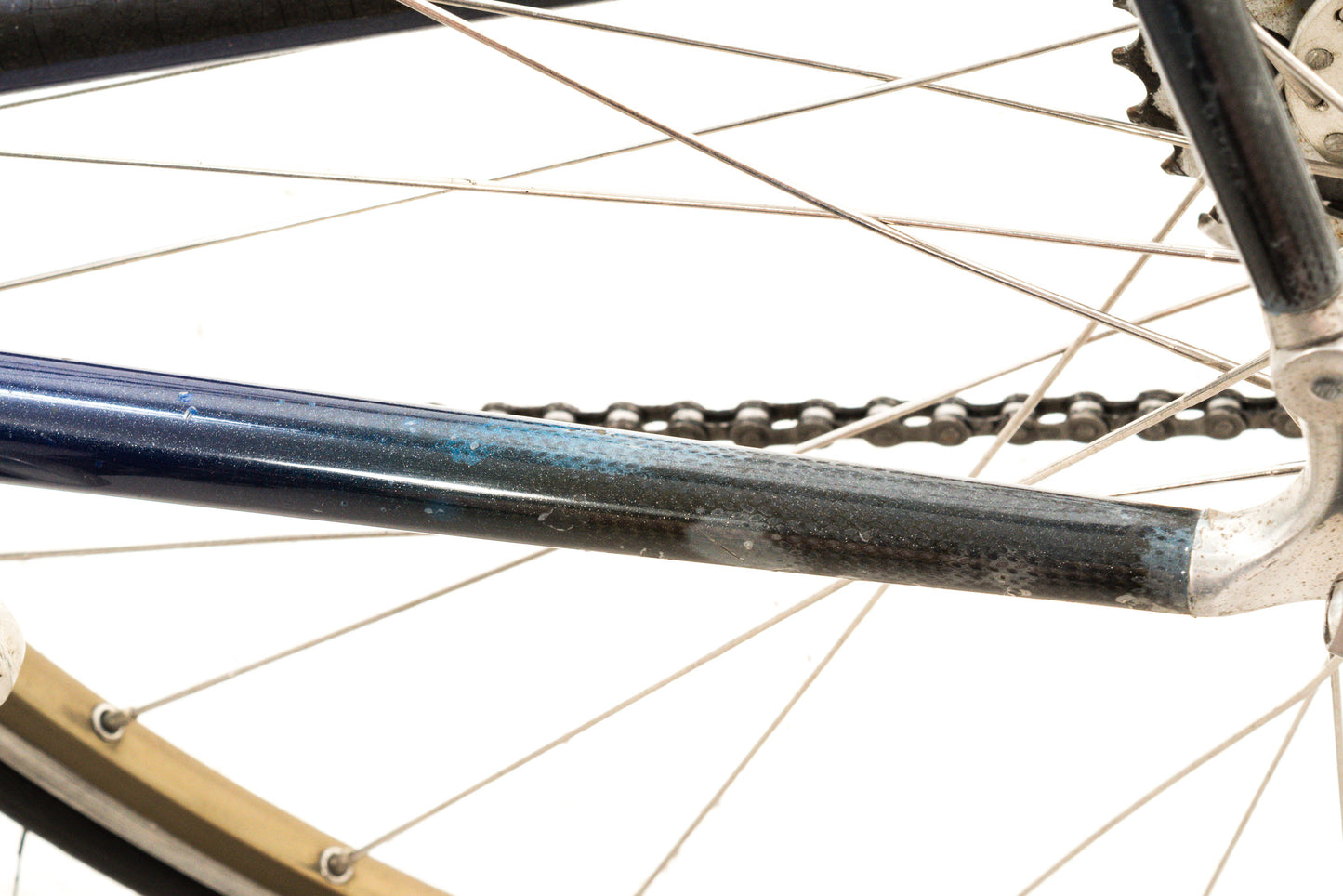 USED Vintage 1995 Time Helix Equipe 56cm Carbon Road Bike Shimano 600 2x8 Speed AS IS