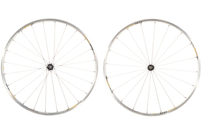 USED Real Design Ultra Fly 700C Ultra Light Alloy Clincher Wheelset Rim Brake QR 10 speed 1430g Silver