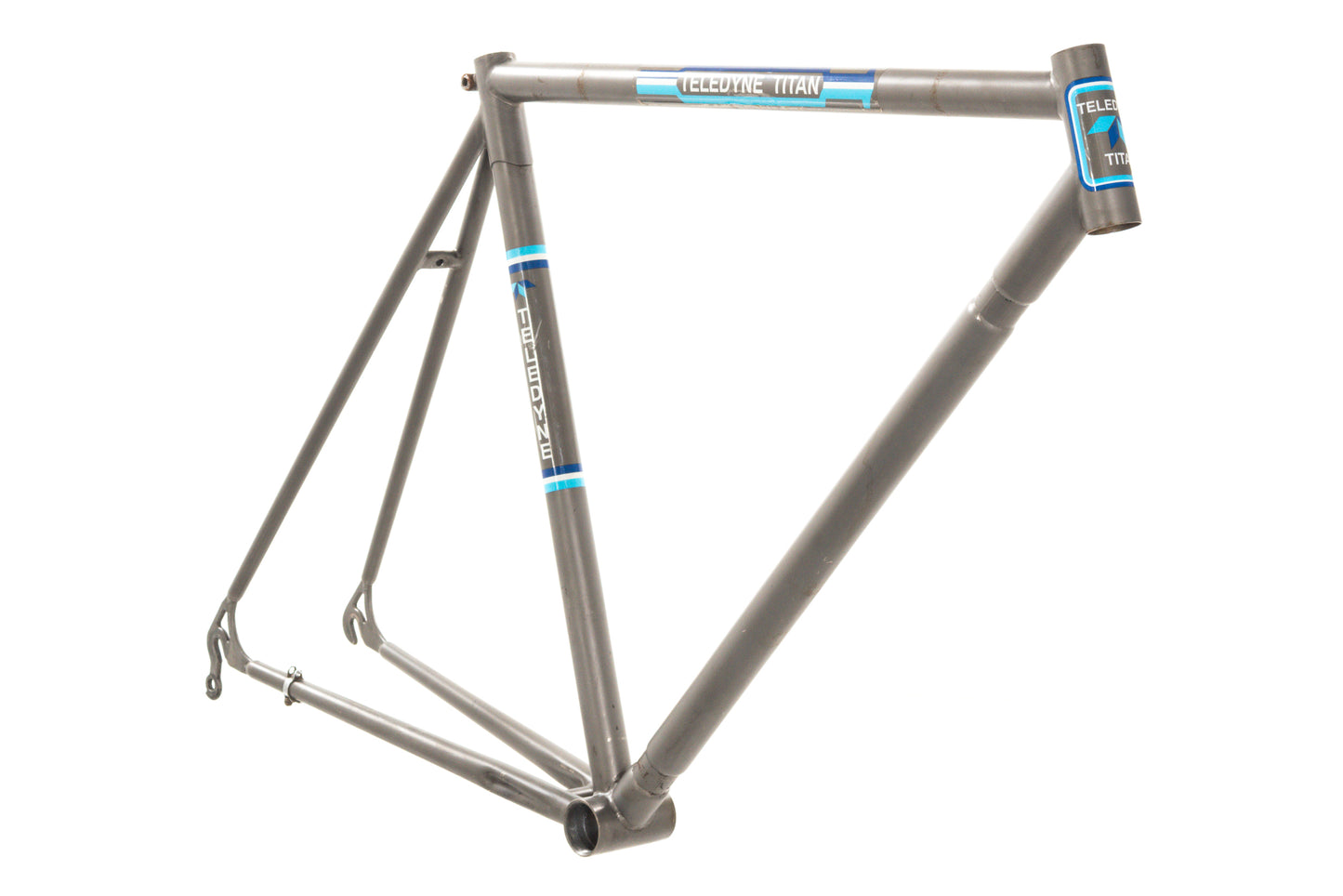 USED Vintage 1970's Teledyne Titan 54cm Titanium Road Bike Frame