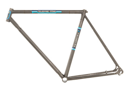 USED Vintage 1970's Teledyne Titan 54cm Titanium Road Bike Frame