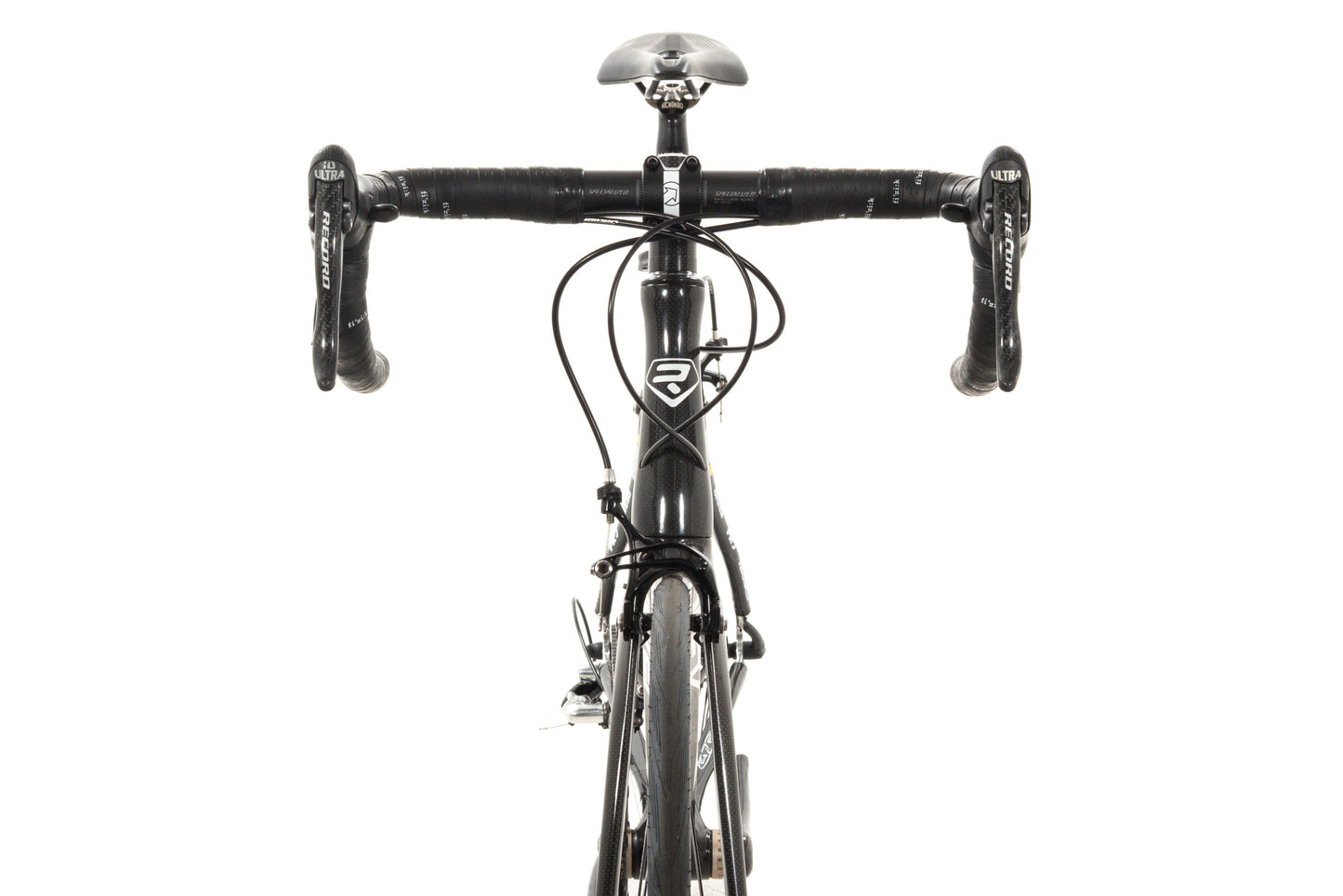 USED Ridley Damocles Medium/54cm Carbon Road Bike Campagnolo Record Titanium 2x10 speed Mavic Ksyrium SL