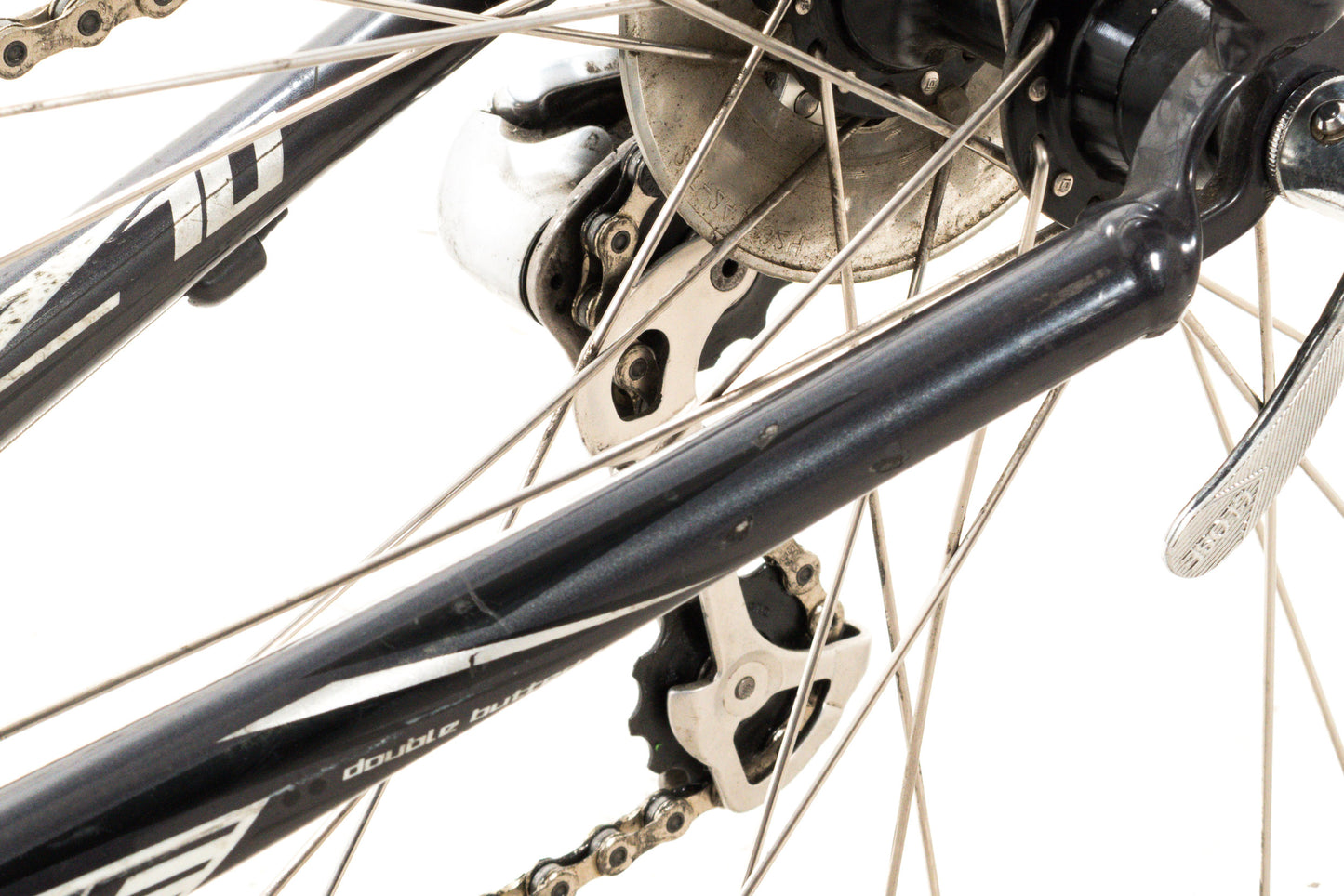 USED 2009 Felt Z10 Alloy 56cm Road Bike Shimano 105 2x10 Speed Rim Brake Black