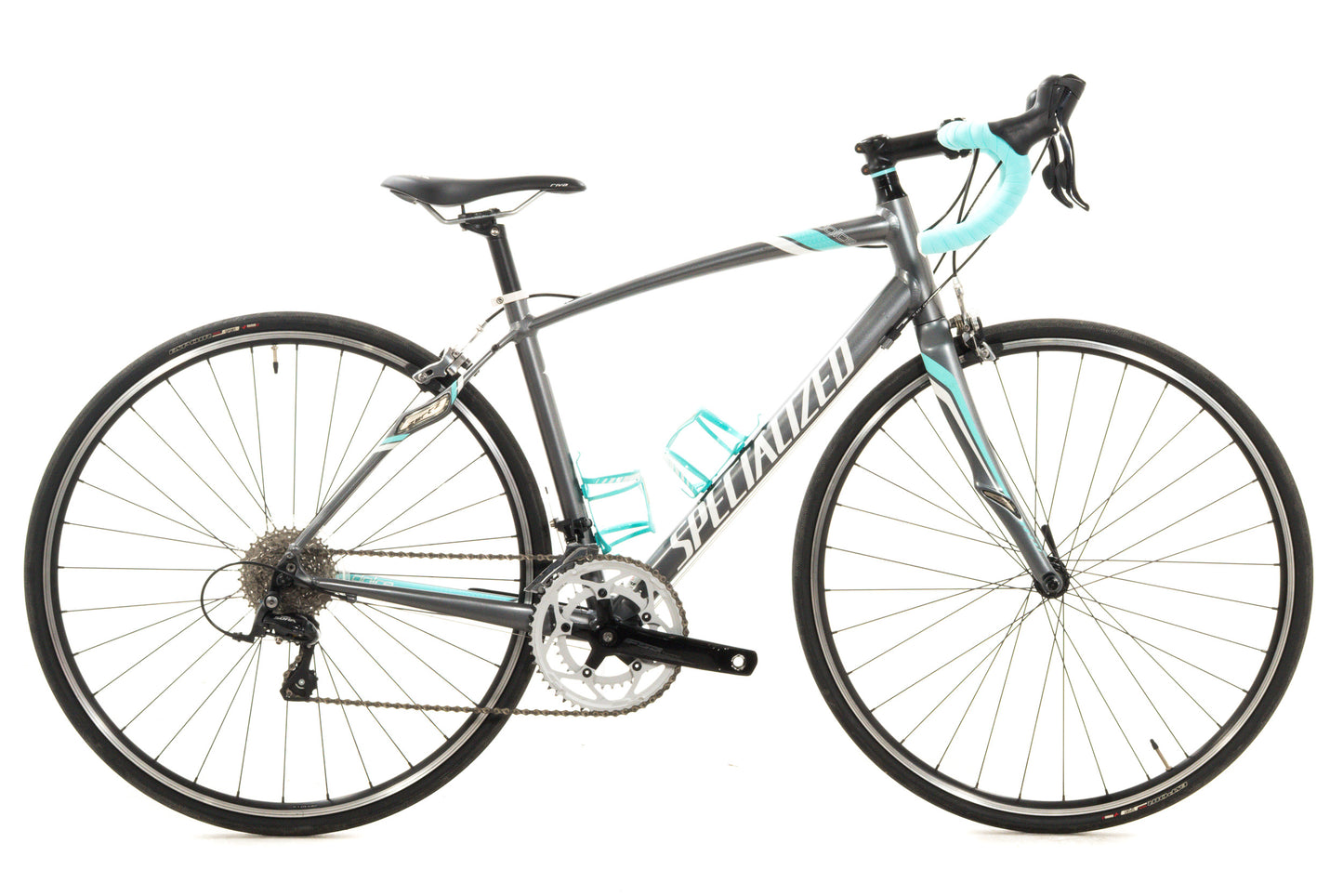 USED Specialized Dolce Sport 54cm Alloy Road Bike Shimano Sora 2X9 Speed Gray