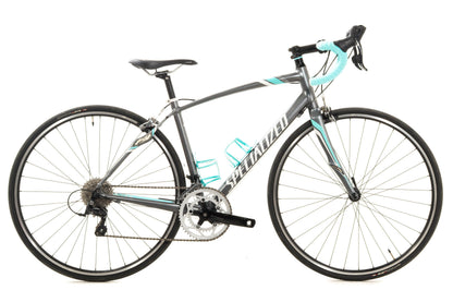 USED Specialized Dolce Sport 54cm Alloy Road Bike Shimano Sora 2X9 Speed Gray