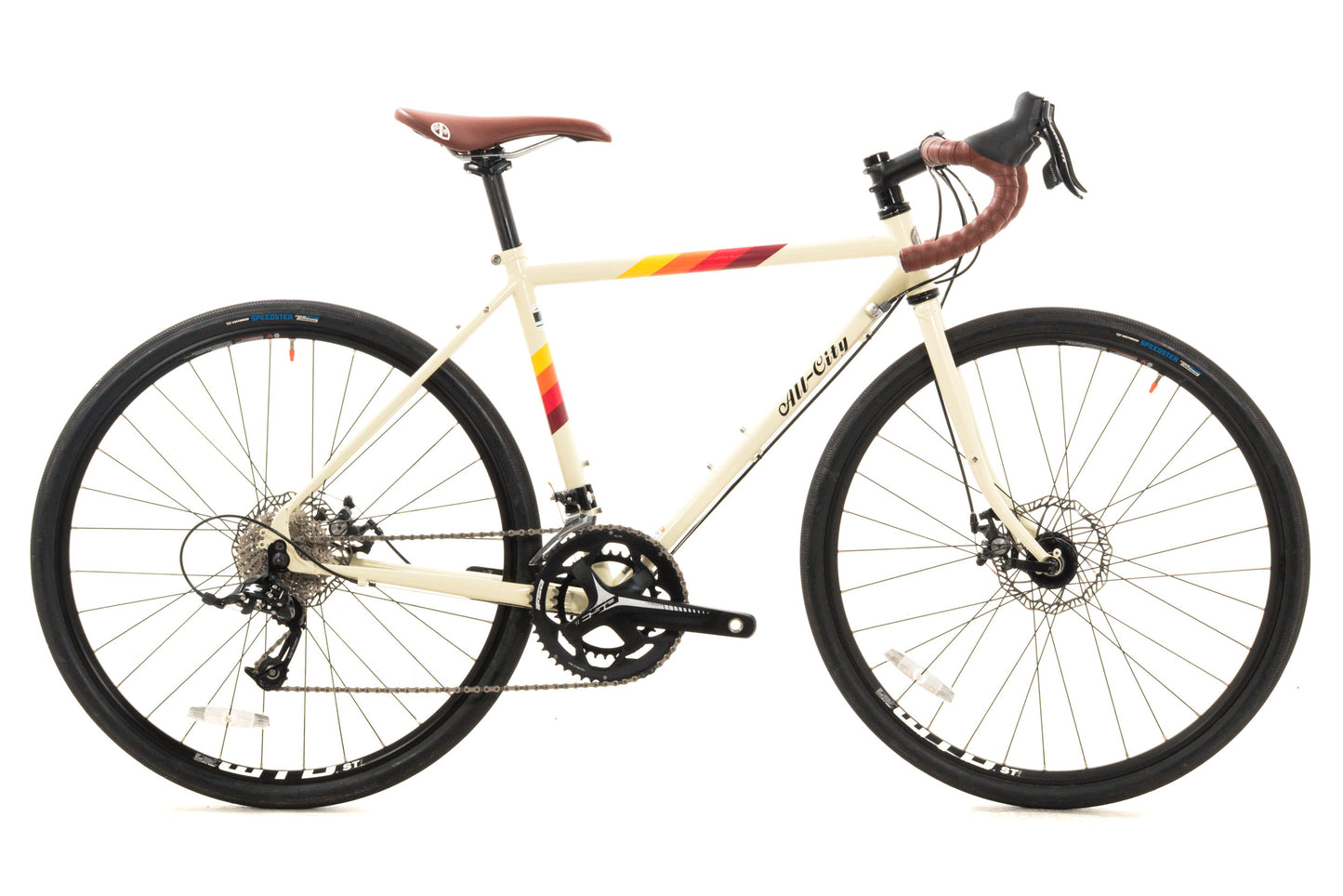 USED All-City Space Horse 46cm Steel Gravel Bike 650b SRAM Apex 2x10 Cream