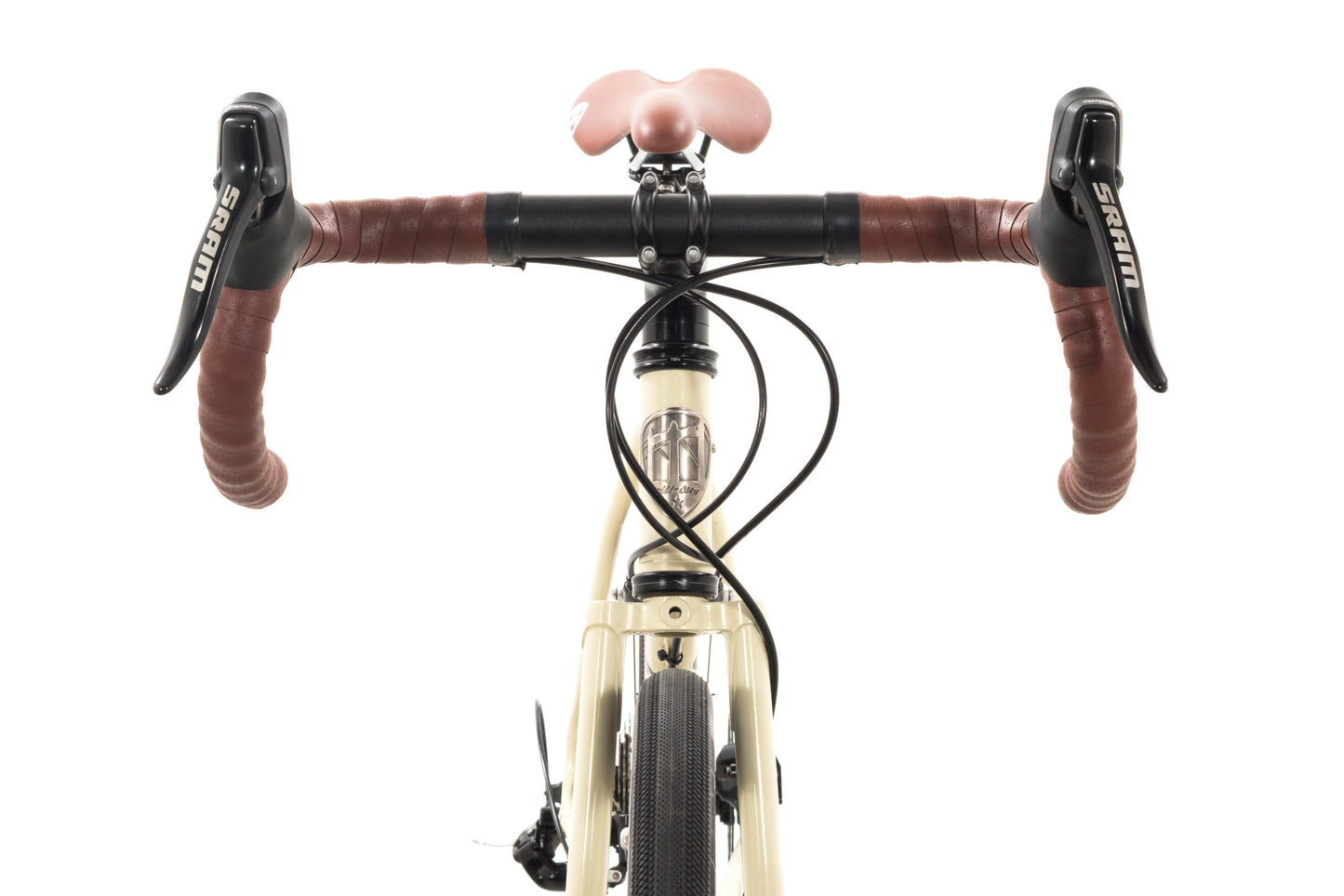 USED All-City Space Horse 46cm Steel Gravel Bike 650b SRAM Apex 2x10 Cream
