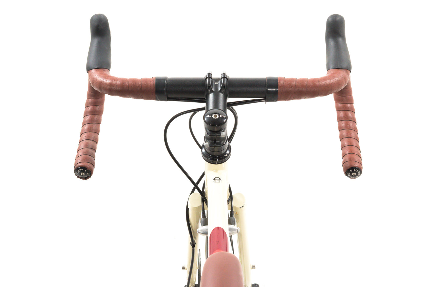 USED All-City Space Horse 46cm Steel Gravel Bike 650b SRAM Apex 2x10 Cream