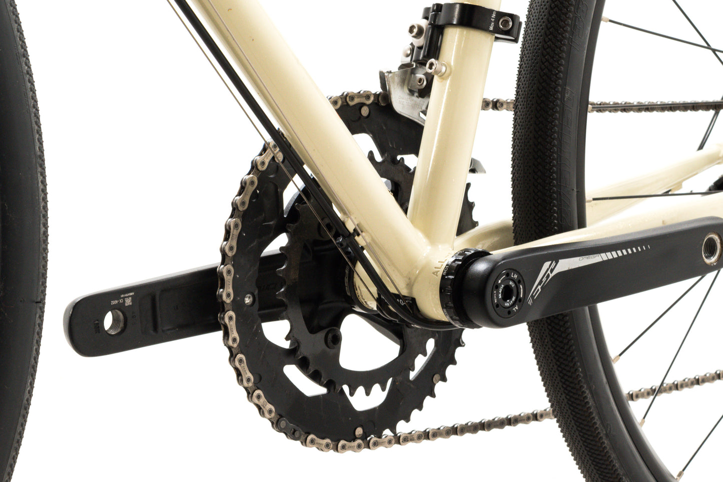USED All-City Space Horse 46cm Steel Gravel Bike 650b SRAM Apex 2x10 Cream