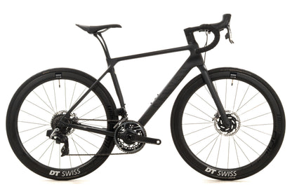 USED Canyon Endurace CF SLX 9 Small Disc Road Bike SRAM Red eTap AXS Carbon Wheels Black