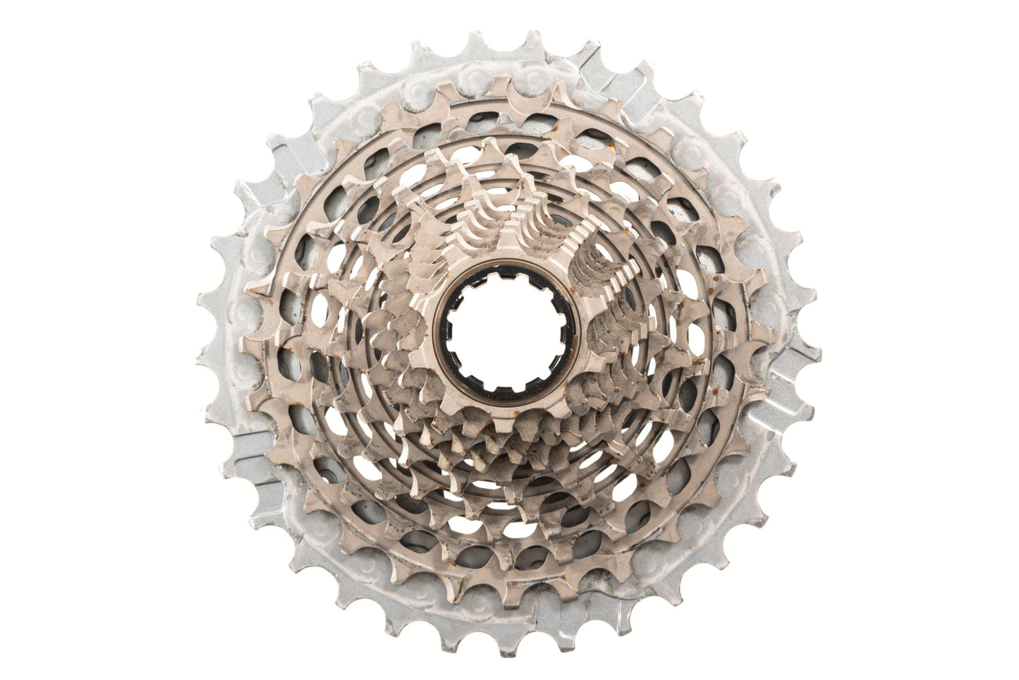 USED SRAM Red eTap AXS CS-XG-1290-D1 10-33T XDR Driver 12 Speed Cassette Silver