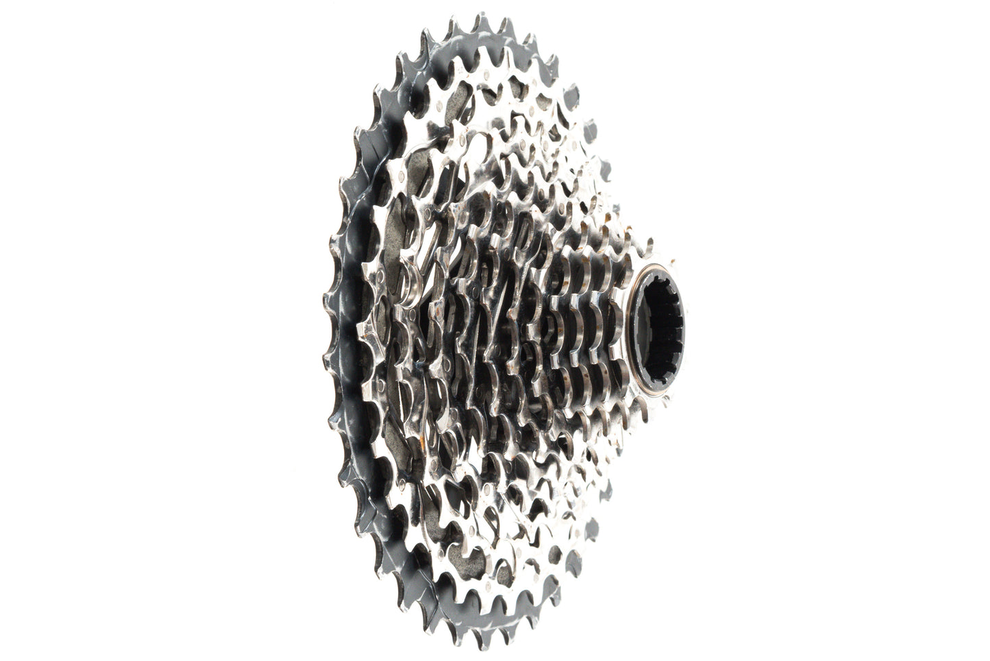 USED SRAM Force eTap AXS CS-XG-1270-D1 10-36T XDR Driver 12 Speed Cassette Silver