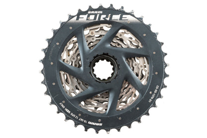 USED SRAM Force eTap AXS CS-XG-1270-D1 10-36T XDR Driver 12 Speed Cassette Silver