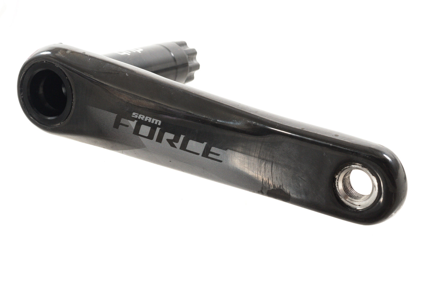 USED SRAM Force AXS D1 2x12 speed Groupset 170mm 46/33T Quarq Power Crankset 10-36T Cassette