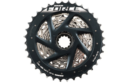USED SRAM Force AXS D1 2x12 speed Groupset 170mm 46/33T Quarq Power Crankset 10-36T Cassette
