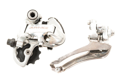 USED Shimano Dura-Ace 7700 2x9 speed Time Trial Groupset 175mm Crank