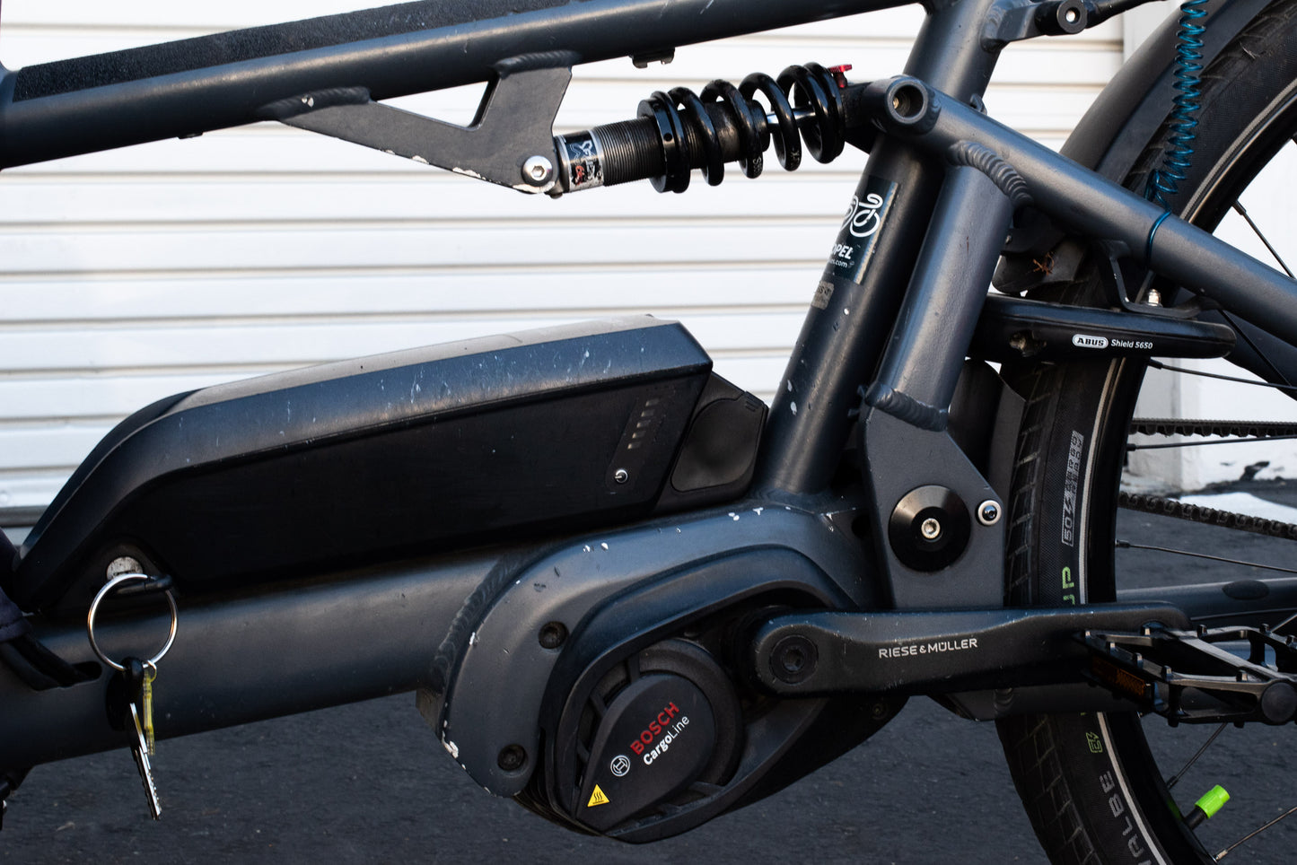 USED Riese and Muller Load III 75 Envio Belt Drive Front Loader Cargo Bike