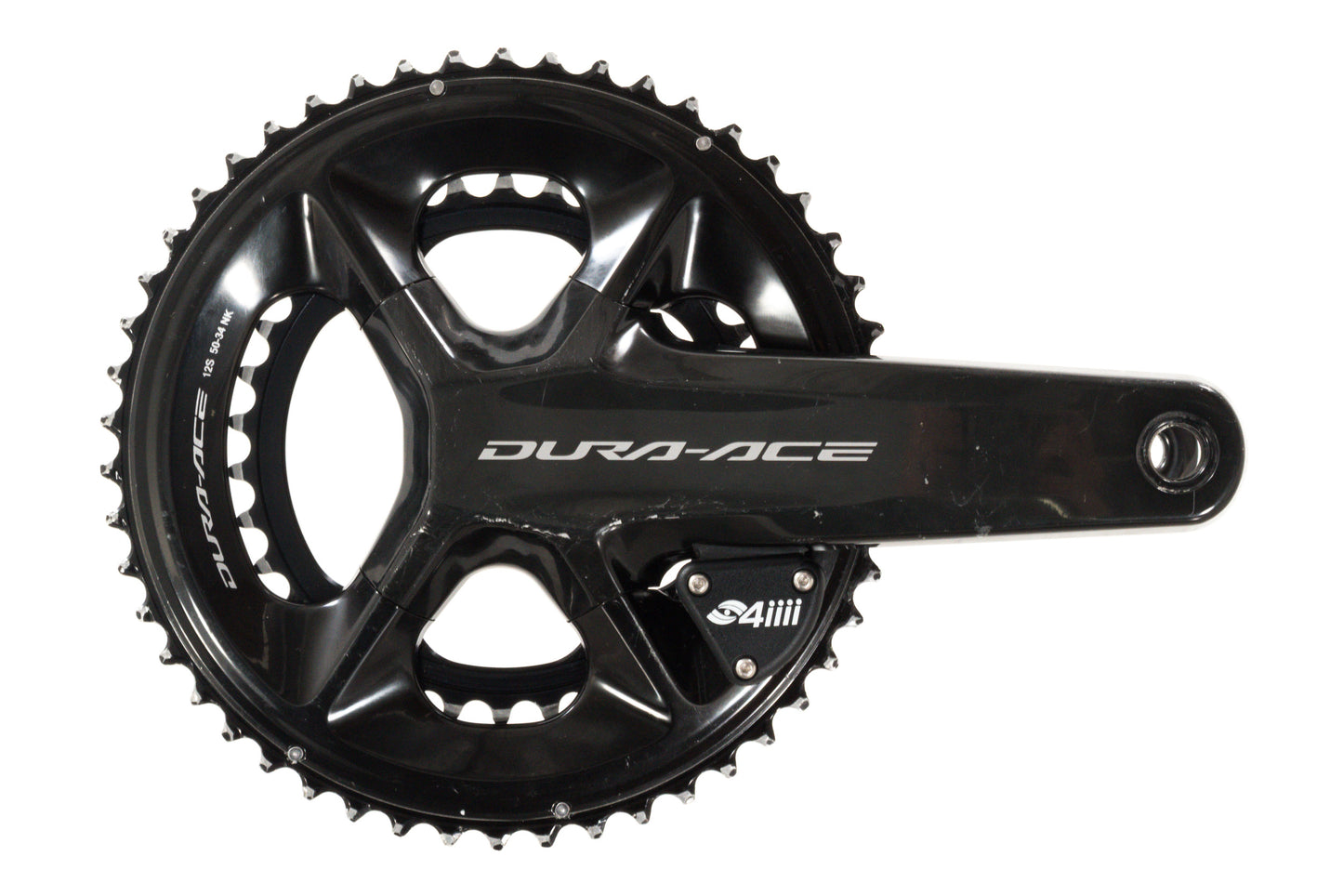 USED Shimano Dura-Ace 4iiii Power Meter Crankset 170mm 50/34T Compact