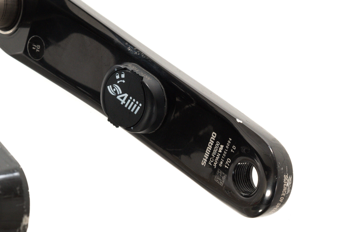USED Shimano Dura-Ace 4iiii Power Meter Crankset 170mm 50/34T Compact