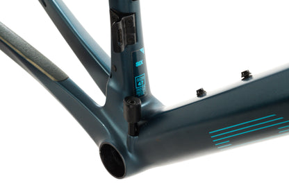USED 2023 BMC RoadMachine Six 47cm Carbon Road Bike Frame Disc Brake Blue