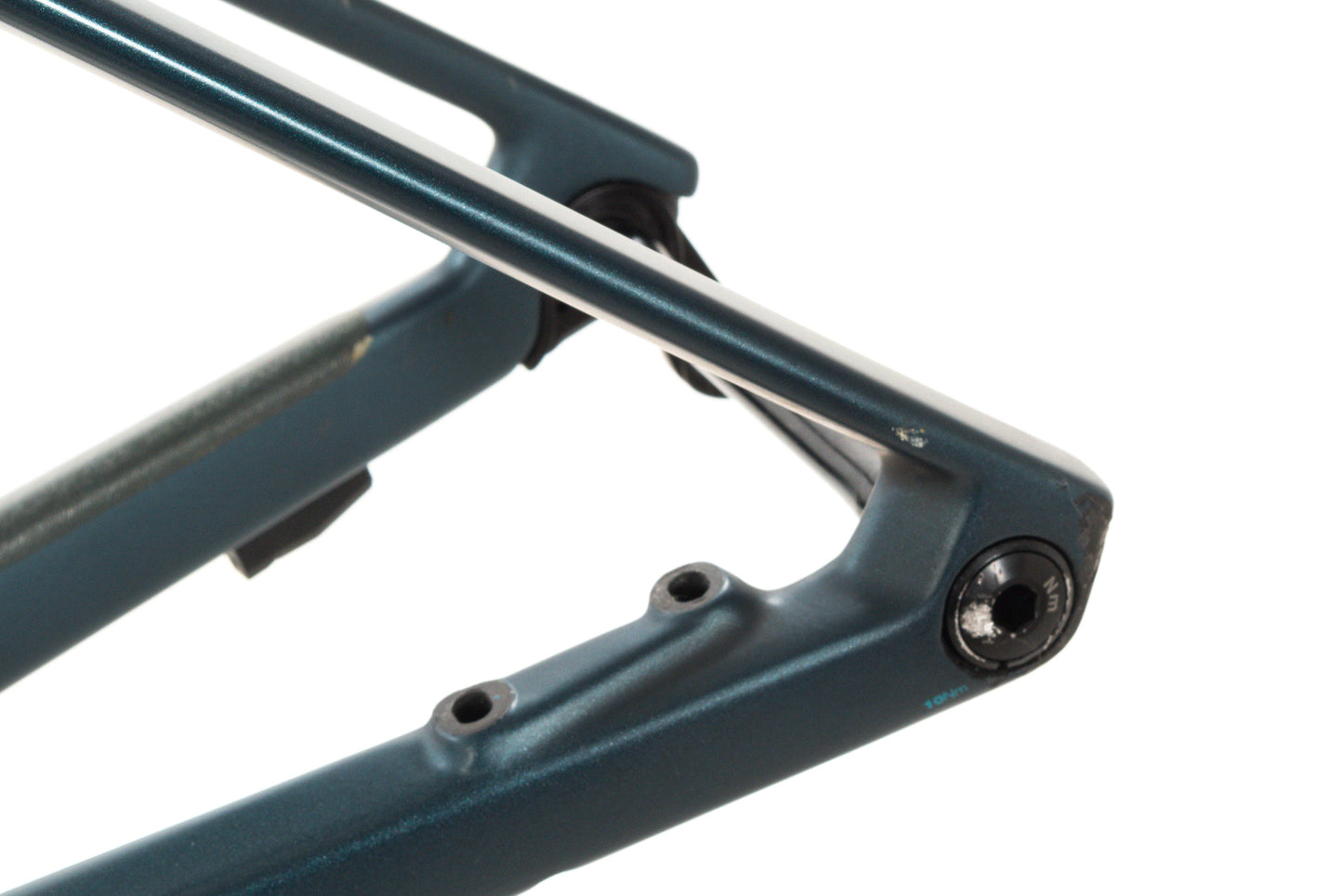 USED 2023 BMC RoadMachine Six 47cm Carbon Road Bike Frame Disc Brake Blue