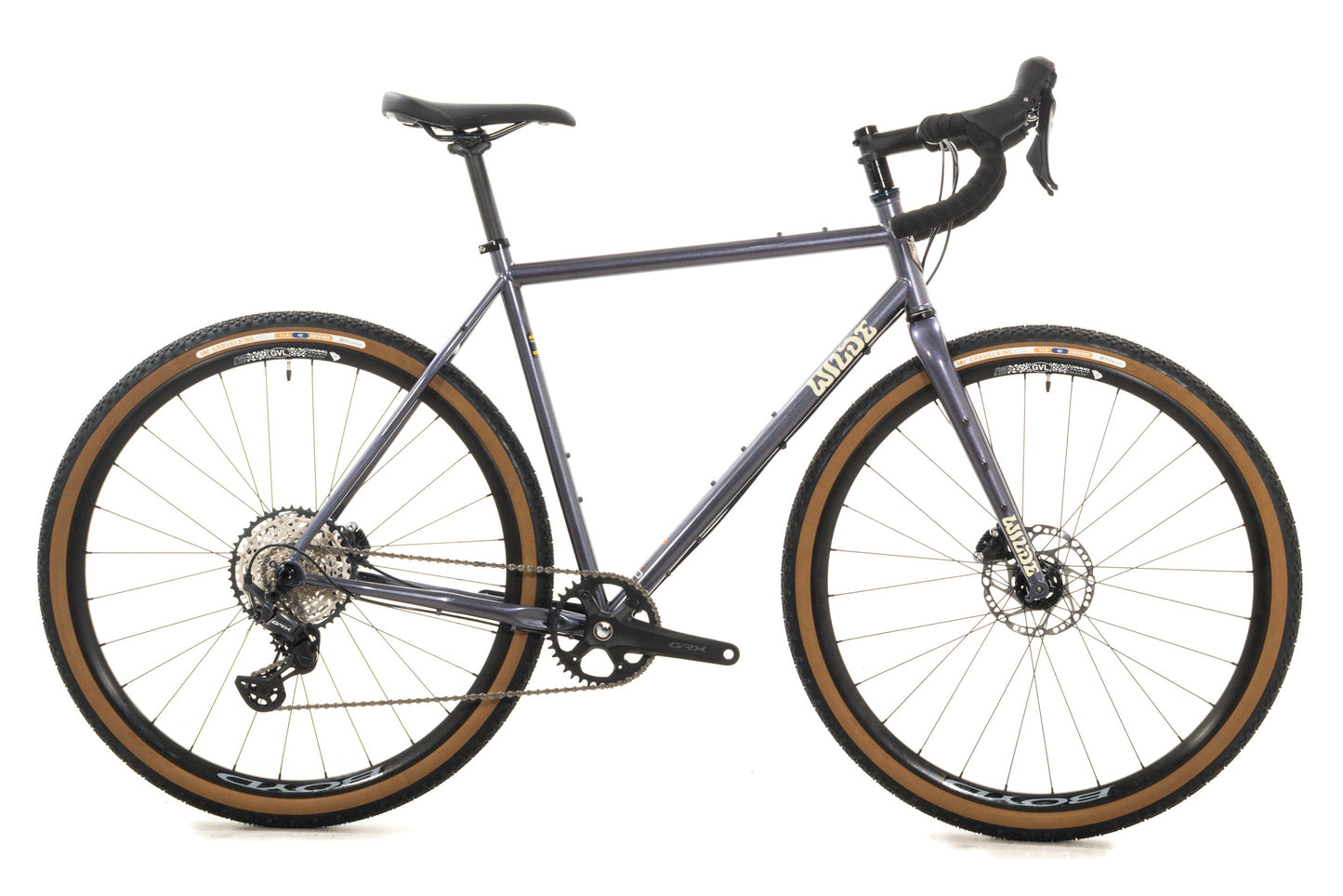 NEW Wilde Rambler SL Steel Gravel / All-Arounder Bike - Disco Moondust, ATC Build. GRX RX610 1x12