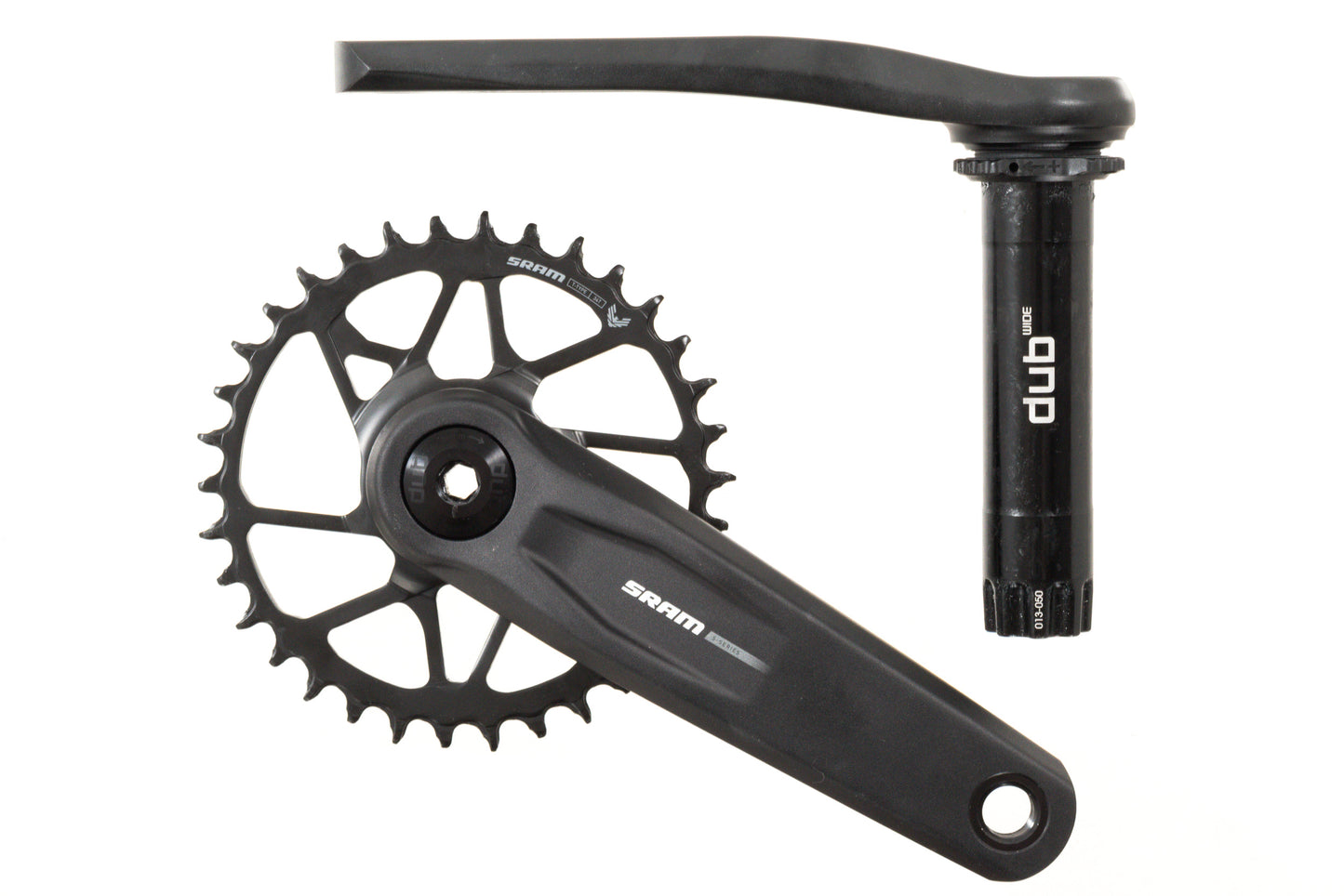 NEW take off SRAM S-Series Eagle T-Type Crankset 165mm 34T DUB Wide
