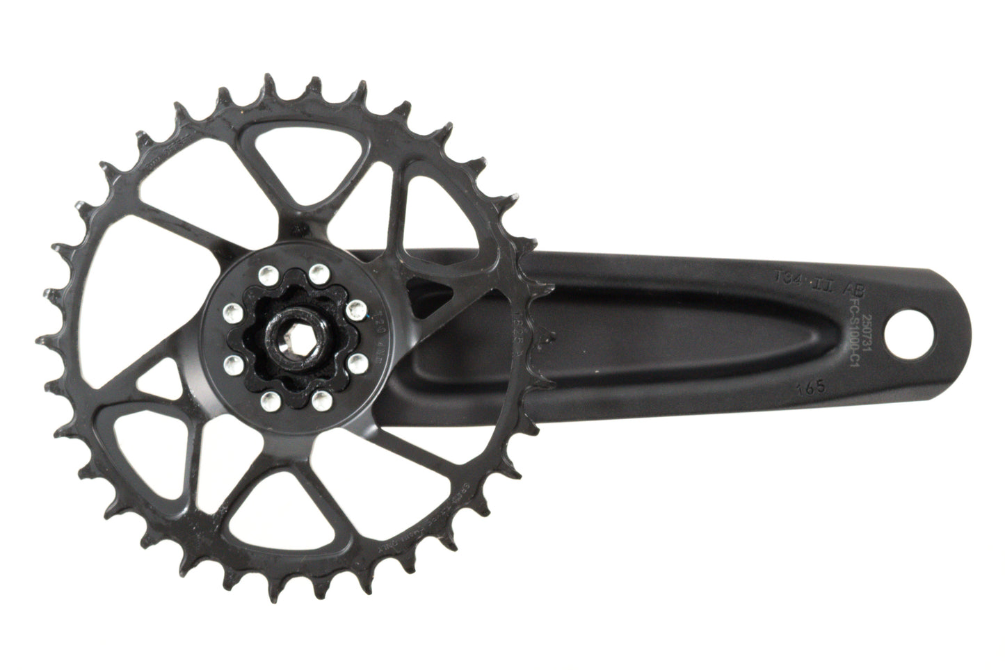 NEW take off SRAM S-Series Eagle T-Type Crankset 165mm 34T DUB Wide