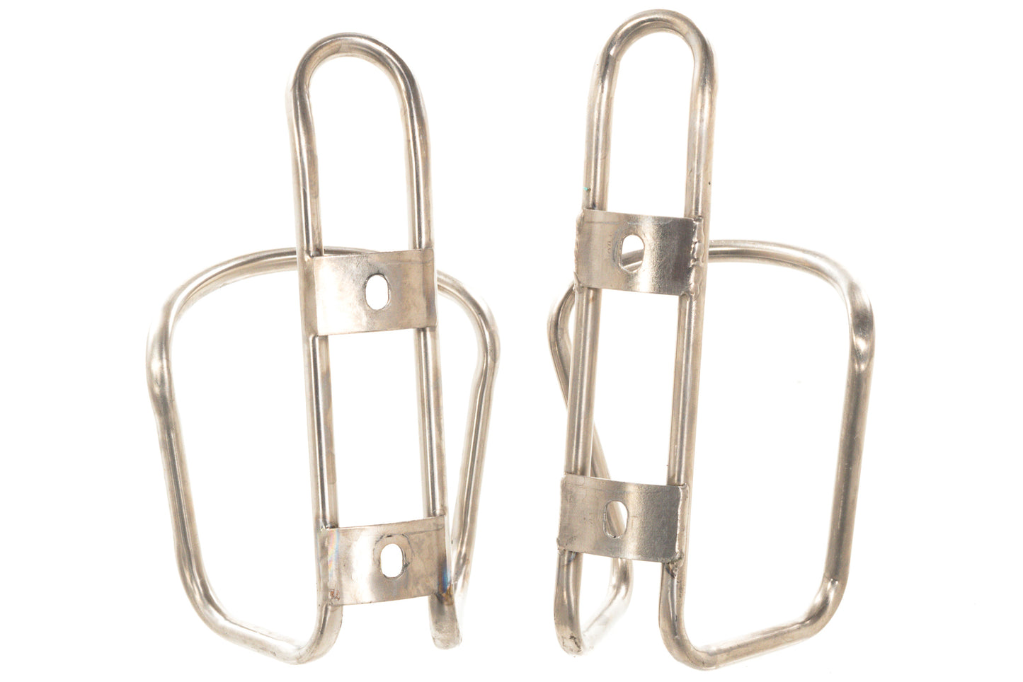 USED King Cage Titanium Water Bottle Cage set (2)