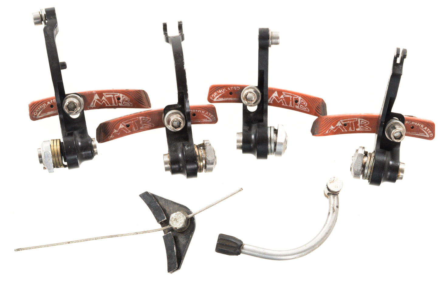 USED Paul MiniMoto Mini-V + Touring Cantilever Brake Set Black Short Pull