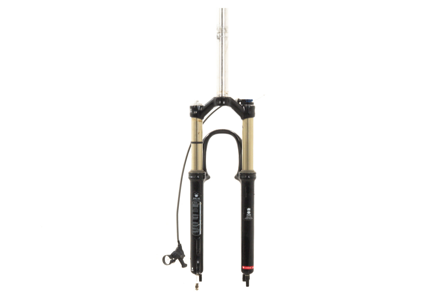 USED Rock Shox SID Team 26" Dual Air 80mm Suspension Fork 1 1/8" w/ Remote V-Brake / IS Disc Quick Release