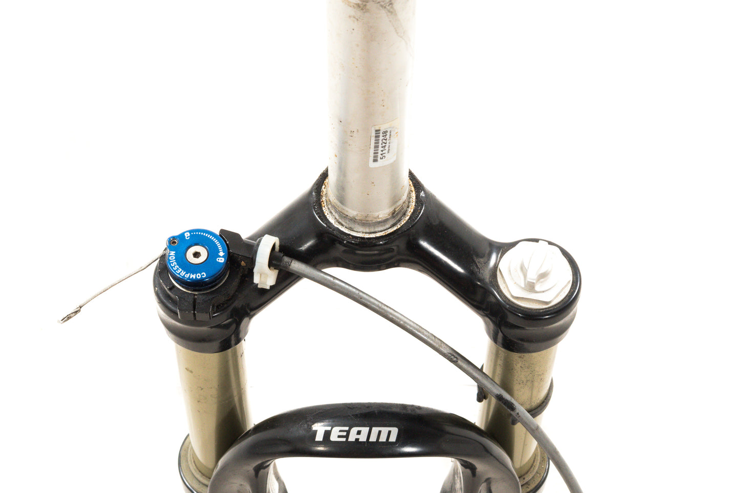 USED Rock Shox SID Team 26" Dual Air 80mm Suspension Fork 1 1/8" w/ Remote V-Brake / IS Disc Quick Release
