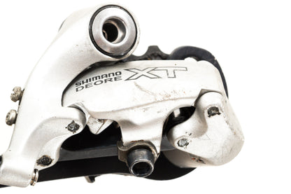 USED Shimano Deore XT M750 3x9 speed Triple Partial Touring Groupset with Rivendell/Silver Bar End Shifters