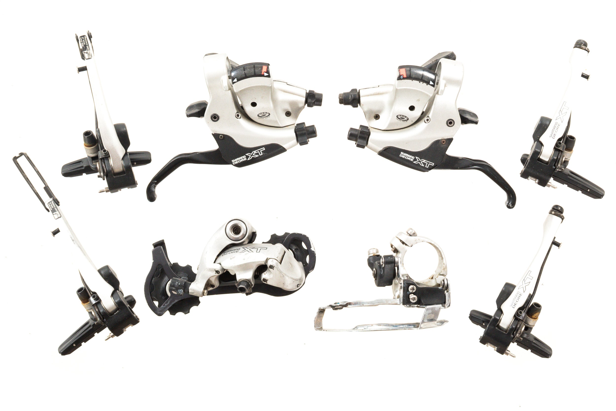 USED Shimano Deore XT M750 3x9 speed Mountain Bike Groupset Parallel P