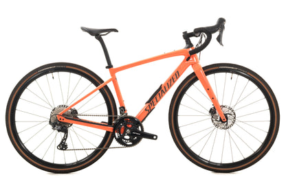 USED 2021 Specialized Diverge Comp 52cm Carbon Gravel Bike Shimano GRX 2x11 Gloss Blaze - Like New